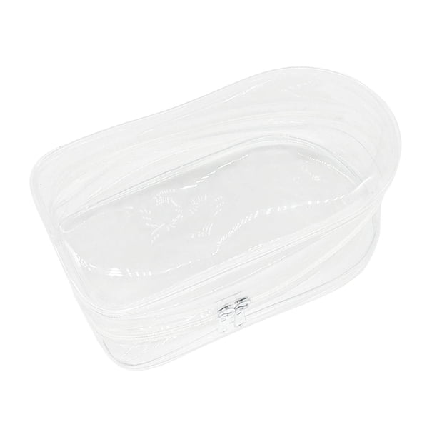 Bolsa de almacenamiento para muñecas pequeña, estuche portátil para guardar figuras de acción. Claro