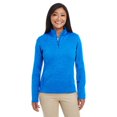 thumbnail image 1 of Devon & Jones Ladies' Newbury MÃ©lange Fleece Quarter-Zip, 1 of 3