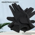 thumbnail image 4 of Guantes Ecuestres Guantes de Equitación Con Diseño Sin Deslizamiento Guantes Ecuestres Transíes para Abrenamiento de Equitación, 4 of 7