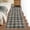 Blue-Green/Brown, variant on Washable Area Rug 9x12ft Plaid Farmhouse Indoor Carpet, Non-Slip Backing, Ultra Soft Low Pile for Living Room & Bedroom