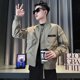 thumbnail image 5 of Chaquetas de hombre Primavera Otoño Abrigos masculinos Slim Fit Cremallera V Entrega rápida Diseñador de lujo Marcas originales Ofertas Y2k Joker Harajuku, 5 of 5