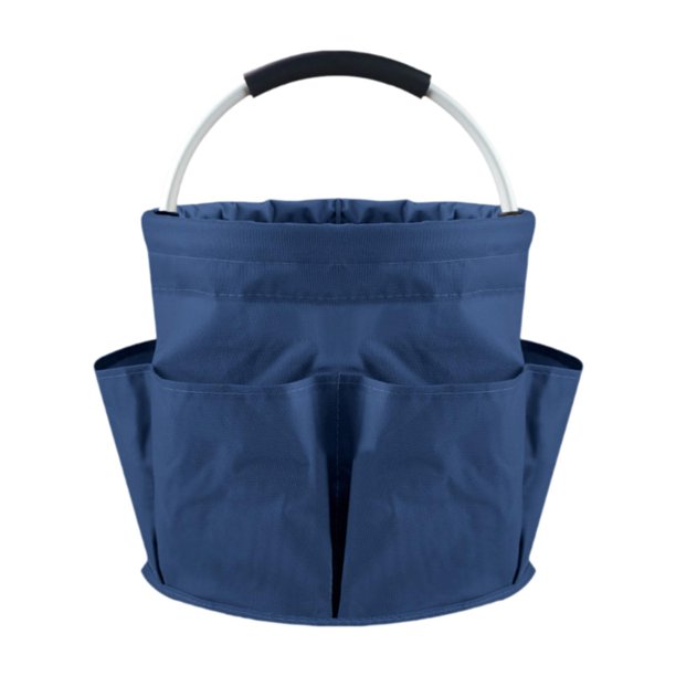 Cesta de almacenamiento Bolsa de herramientas de gran capacidad para trabajadores de plomería de trabajadores de la construcción Azul