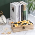 thumbnail image 4 of 7.9×2.3 In Wooden Boxes Durable Easy To Use Dustproof Prevent Slippery Delicate And Cabinet Leopard_4, 4 of 8
