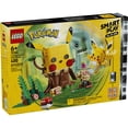 thumbnail image 4 of LEGO Pokémon SMART Play: Training House with Pikachu - All-in-One Set with a SMART Brick, Pokémon Figure, 4 Tags & Charger - Interactive Toy - Gift for Boys & Girls, Ages 6+ - 72164, 4 of 9