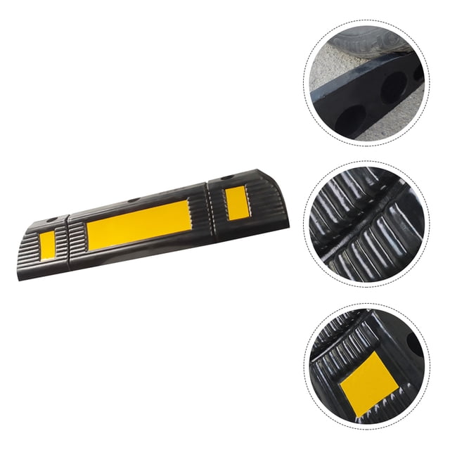 WESIEVYA Anti Skid Tool with Garage Car Stopper Assorted Color Skid Control 1Pack