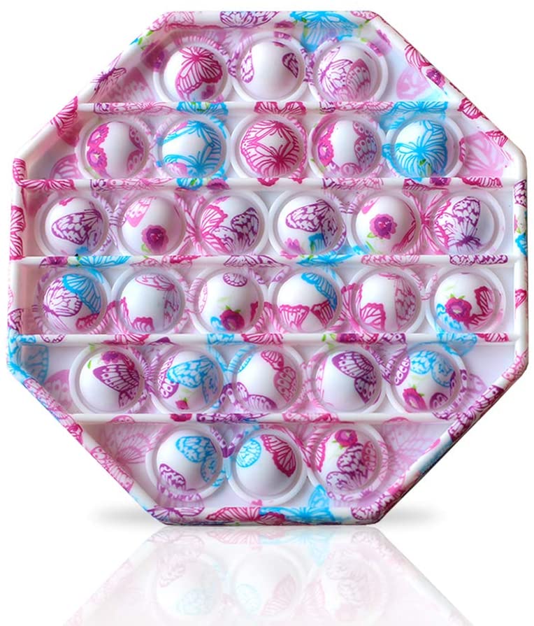 Pop It Fidget Toys, Bubble Wrap Figette Toys, Stress Reliever Sensory ...