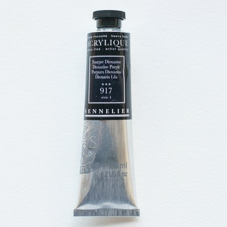 UPC: 3046450064916 | Sennelier Extra-Fine Artists Acrylic Color 60ml Tube Dioxazine Purple S4