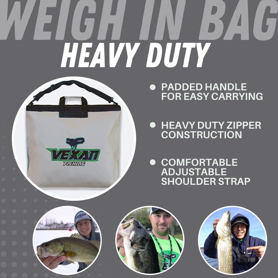 Berkley Heavy Duty Fish Weigh Bag Tournament Bass & Crappie Fishing Limit  Bag