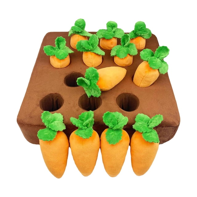 Jardín creativo Sunnimix juguete de peluche Zanahoria Rompecabezas interactivo Entrenamiento IQ