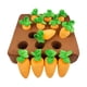 thumbnail image 2 of 2 Set Perro Zanahoria Peluche Perros Fruta Juguete Alimentador, 2 of 9