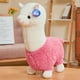 thumbnail image 4 of Peluche de Alpaca JAMW Almohada de Abrazo Cojín Suave y Esponjoso Blanco 28 cm, 4 of 5