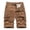Coffee, variant on Mens Shorts Cargo Jogger with Pocket Mens Hiking Shorts Lounge Summer Clothes Clothing for Men