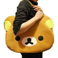 thumbnail image 1 of Anime San-X Rilakkuma Mignon Grand Sac Sac à Main Sac d'Épaule Peluche Relax Ours Brun, 1 of 6