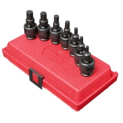 

7 Piece 3/8 Drive SAE Universal Hex Impact Socket Set