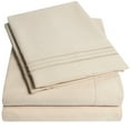 thumbnail image 3 of Home Collection 1800 Count Extra Deep 21" Pocket Microfiber Sheet Set, 3 of 4