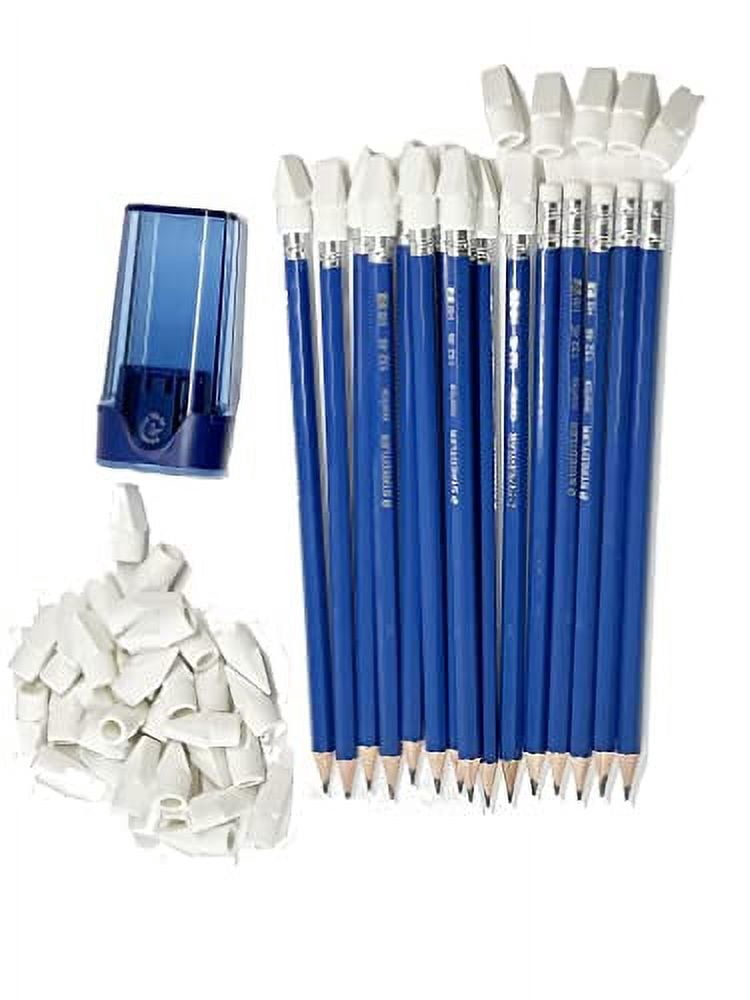 STAEDTLER Norica Manual Pencil Sharpeners with 50 Eraser Caps
