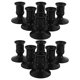 thumbnail image 1 of IDEANATEGRATE 12Ud Soportes De Electrónicos Negros Para Velas LED Decorativos Para Y Eventos, 1 of 7