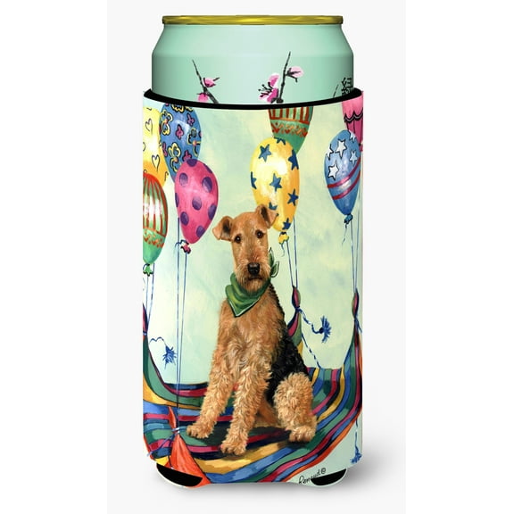 Carolines Treasures Airedale High Flyer Tall Boy Hugger Tall Boy multicolor