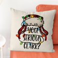 thumbnail image 2 of Christmas Pillow Covers 20 x 20 Inch Christmas Vacation Throw Pillows Winter Pillowcase Home Decor Living Room House Decorative Cushion Case for Sofa Couch, 2 of 6