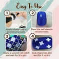 thumbnail image 7 of 24 Unique Art Nail Stickers Set with Designs for Elegant Manicure Decoration, 7 of 7