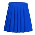 thumbnail image 3 of Fsqjgq Ballet Skirt Elegant Skirts for Women Sequin Skirt Falda Blue Skirt Women Japanese Pleated Skirt Pleated Skirt Cute Ruffle Skirt Mini Comfortable Fashion Casual Beautiful Plain Color L, 3 of 4