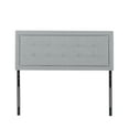 thumbnail image 2 of Gewnee Upholstered Headboard for Queen Bed.Linen Soft Panel with Button Decorations and Adjustable Headboard., 2 of 7