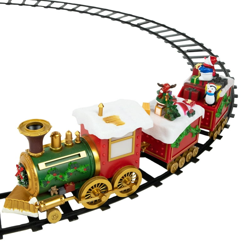 ANIMATED TRAIN VILLAGE クリスマス LED  コストコ 装飾置物 クリスマス アニメーテッド トレイン ヴィレッジ