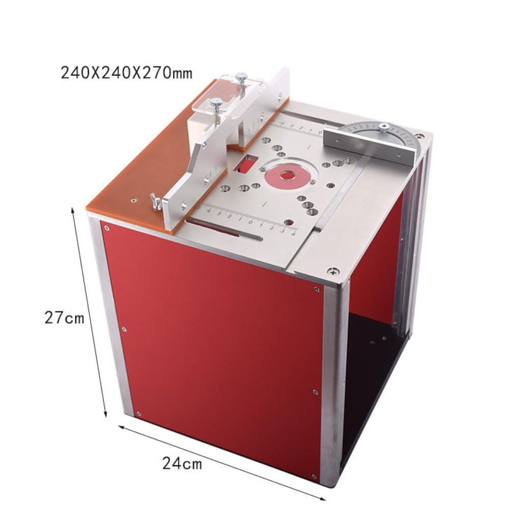 Router Table Insert Plate with Fixed Chassis Support Table Saw Workbench Woodworking Tools Trimmer Engraving Machine