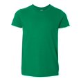thumbnail image 1 of Youth Fine Jersey Tee, 10, Kelly Green, 1 of 4
