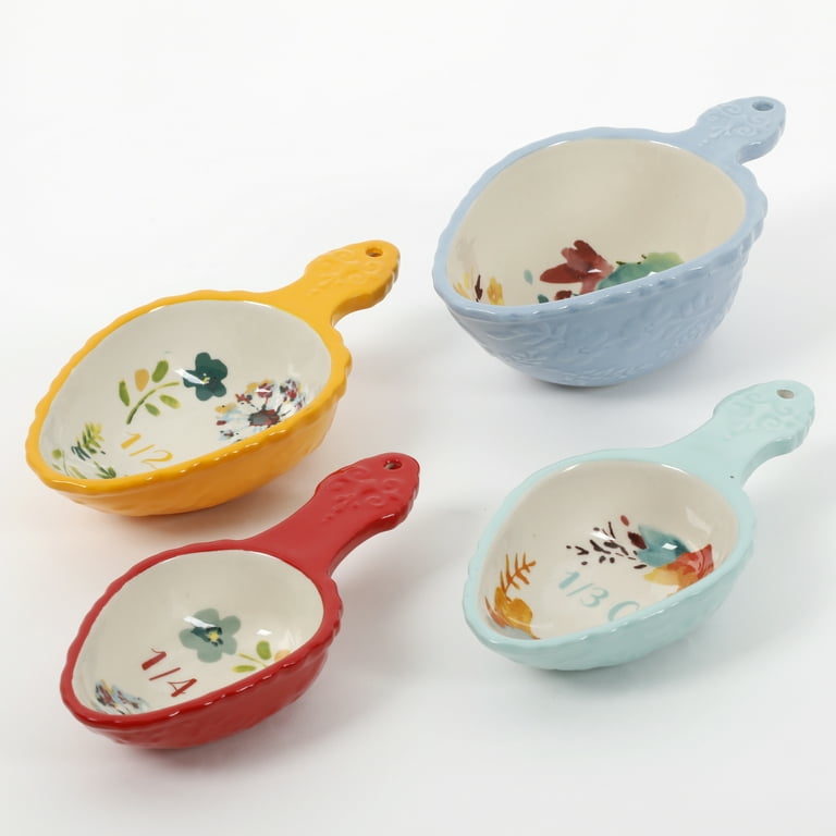 The Pioneer Woman Mercantile - Hip hip hooray! These cute ceramic bird measuring  cups are back at The Merc, and we LOVE them with all our our hearts. 😊  Choosing between pink