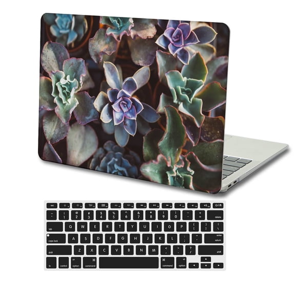 KSK KAISHEK Only for MacBook Pro 13 inchs Case 2015 - 2012 Released Model A1502 or A1425, Plastic Hard Shell Case Cover + Black Keyboard Cover, Purple series 0414