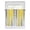 Gray Yellow, variant on Tier Curtains 45 Inches Long, Yellow Gray White Window Treatment Curtain Drapes, Farmhouse Gradient Abstract Art Window Half Privacy Curtains for Bedroom Bathroom, 42"x45", 2 Panels