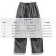 thumbnail image 3 of GZMOALH Men's Lightweight Nylon Cargo Jogger Pants, Drawstring Waist Utility Pants with Adjustable Hems, 3 of 5