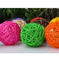 thumbnail image 4 of 10PCS 1.18in Parrot Wicker Ball Natural Fun Bird Chew Ball Parrot Rattan Ball, 4 of 10