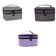 thumbnail image 2 of Bolsa organizadora de esmalte de uñas de aceite esencial, compartimento de almacenamiento, contenedores, contenedor de cosméticos, bolsas de Almacenamiento y organización del hogar Violeta 42 ranuras sweethay HA069425-02, 2 of 6