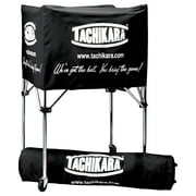 Tachikara Steel-Frame Volleyball Cart, Black Cover with Carry Bag