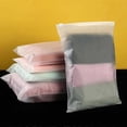 thumbnail image 2 of Bolsas de polietileno esmerilado, 100 unidades, 15 x 23 cm, con cierre hermético para guardar calcetines, guantes, fundas de teléfono, gafas de sol y mitones., 2 of 5
