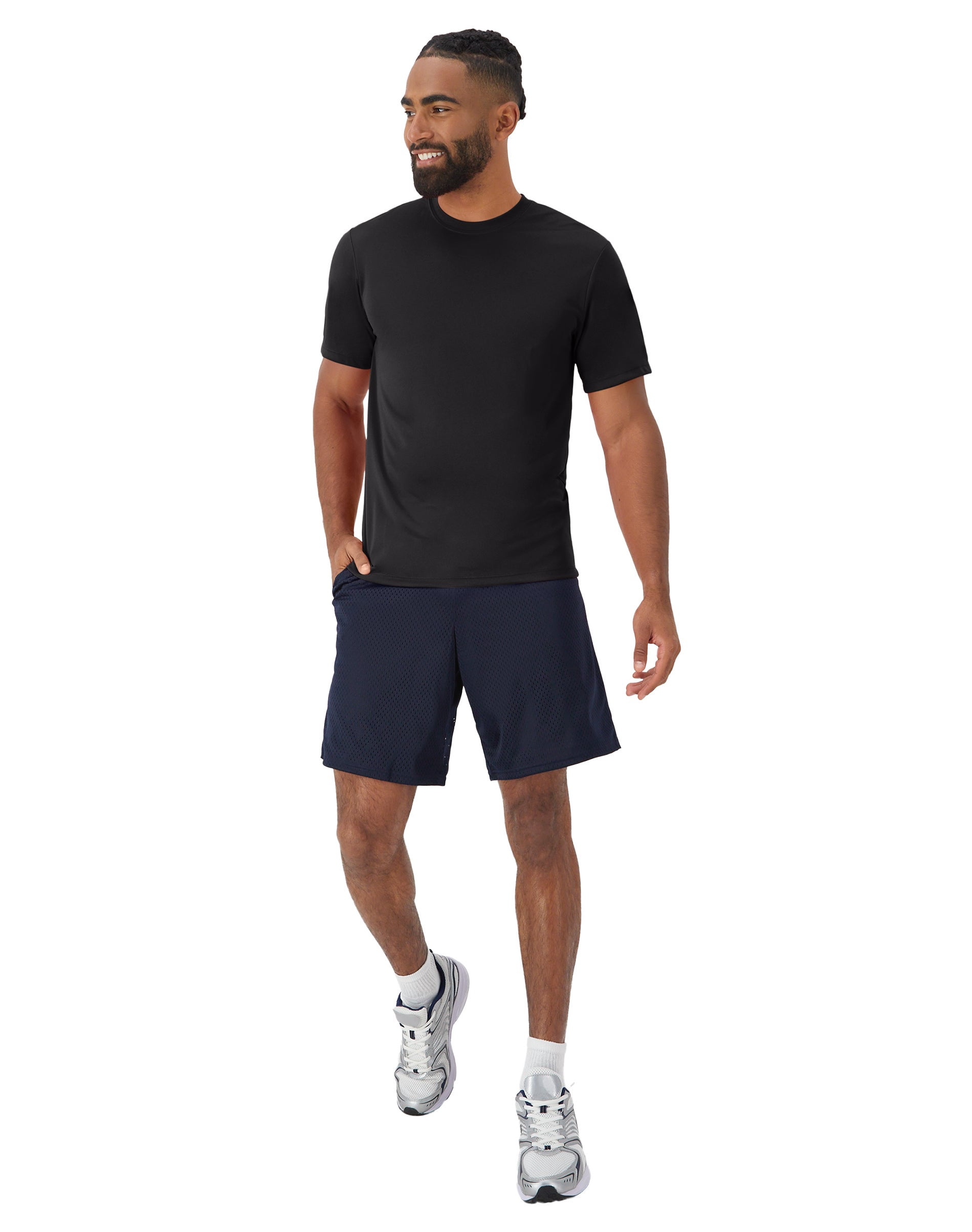 Hanes Sport Cool DRI Men's Performance T-Shirt Black 2XL