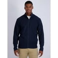 thumbnail image 2 of Real Essentials 2 Pack: Men's Polar Fleece Full-Zip Long Sleeve Jacket - Winter Outdoor Hiking Coat (Available in Big & Tall), 2 of 5