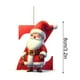 thumbnail image 3 of Adornos navideños, adornos navideños, regalos navideños, letras colgantes, decoración de acrílico, árbol de Navidad plano, decoración para fiestas en el hogar, colgante de regalo, letra plana de acríl, 3 of 4