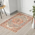 thumbnail image 6 of Keen Home Design Machine Washable Area Rugs with Non-slip Backing, Ideal for Hallway, Living Room, Bedroom, Kitchen and Laundry Room, Vintage Moroccan and Low Pile Rug ( 2' x 3' ), 6 of 9