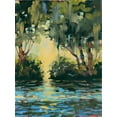 thumbnail image 2 of Slivka, Jane 15x18 White Modern Wood Framed Museum Art Print Titled - Deep in the Forest, 2 of 4