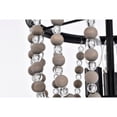 thumbnail image 5 of Valentina 12 in. 3-Light Indoor Matte Black Finish Semi-Flush Mount Ceiling Light with Light Kit, 5 of 5