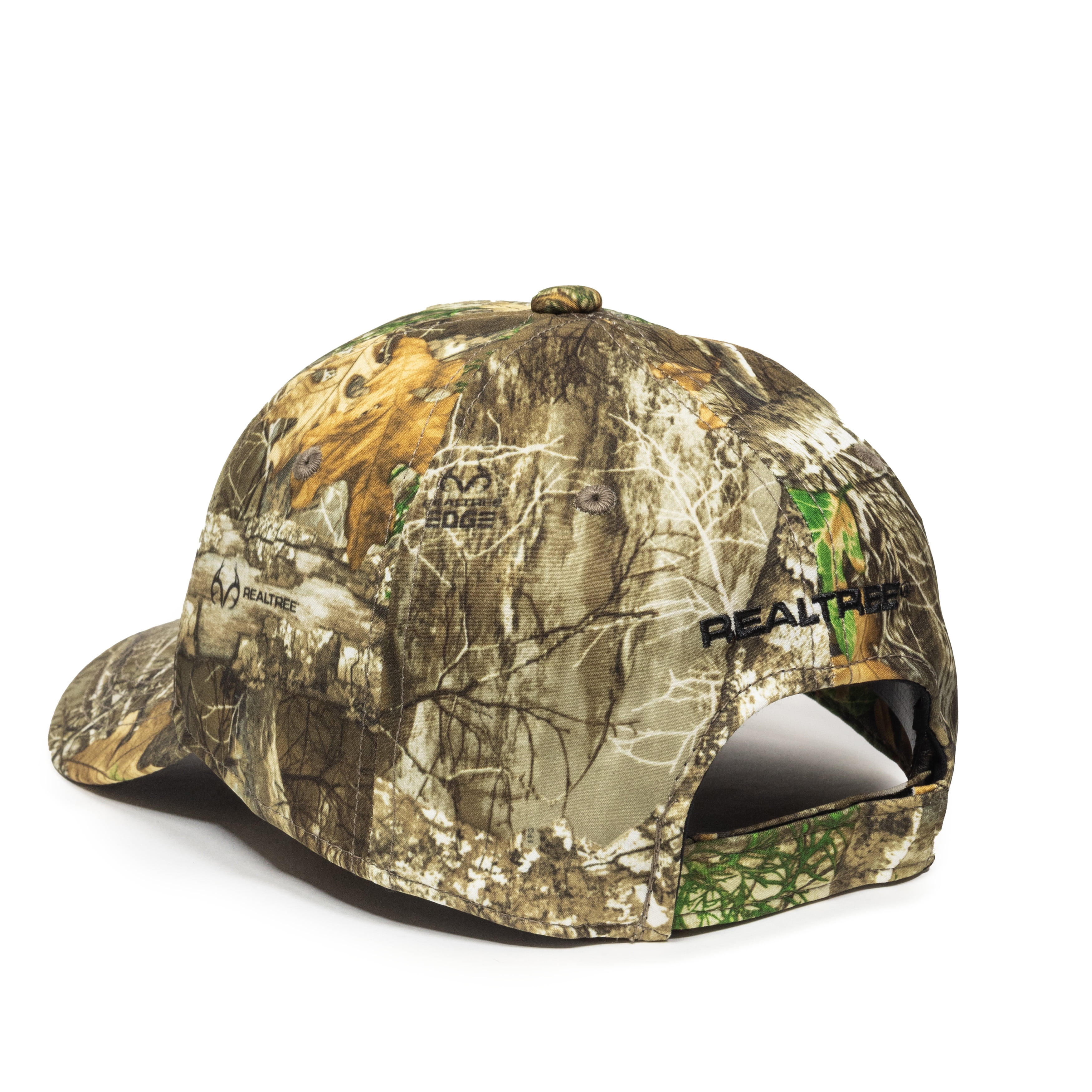 Realtree Hunting Structured Baseball Style Hat, Edge Camo, Large