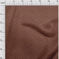 thumbnail image 2 of oneOone Cotton Silk Brown Fabric Dot & Star Sewing Material Print Fabric By The Yard 42 Inch Wide, 2 of 4