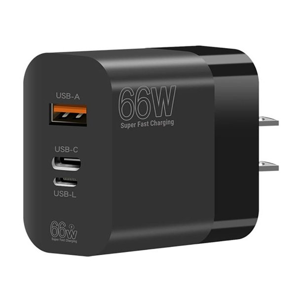 Cargador De 4 Puertos Para Casa Y Viajes Para Teléfono, Ordenador, Auriculares Y Cámara (Ee. Uu.)
