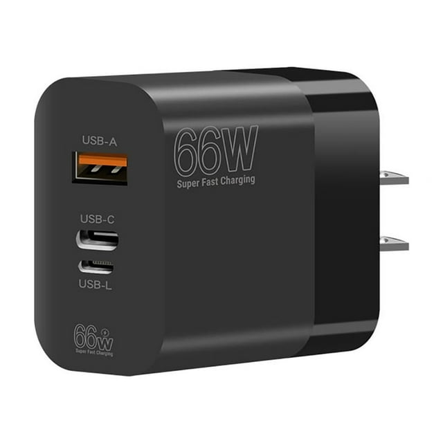 Dsscvnef Chargeur Mural USB 4 Ports Charge Rapide pour Appareils Android Adaptateur Secteur Maison Voyage