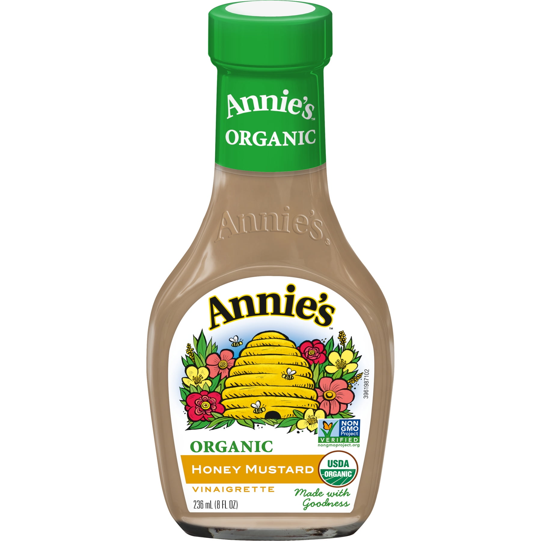 Annie's Organic Honey Mustard Dressing, 8 fl oz Bottle