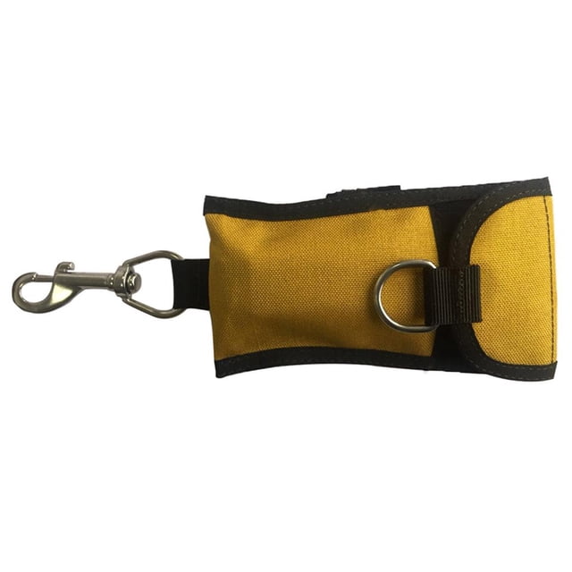 Gancho de arrecife DYNWAVEMX Giratorio de Perno de acero Inoxidable Sno Amarillo con Bolsa de Almacenamiento