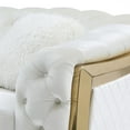 thumbnail image 2 of Glory Furniture Lexi Sofa in Ivory Color, 2 of 9
